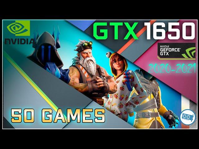 🟢Nvidia GTX 1650 Super in 50 Games  | A RELEVANT Test in 2021