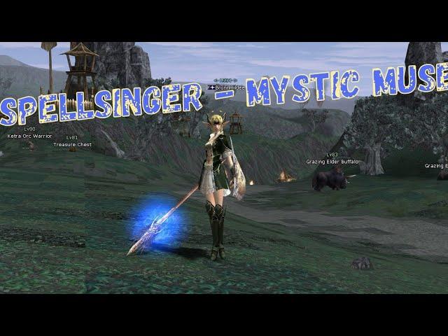 Lineage II Spellsinger - Mystic Muse 40lvl-80lvl exp+farm (1 hours game)