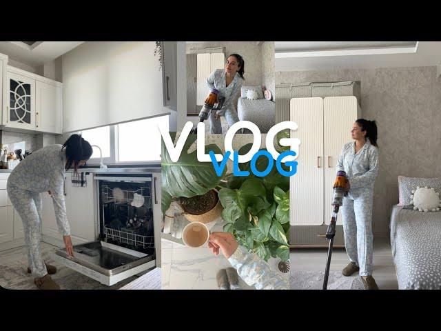 VLOG | Uzun bir vlog oldu :) Umarım beğenirsiniz 🫶 | TEMİZLİK + YEMEK …