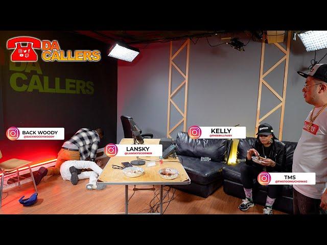 DA CALLERS - BACKWOODY & LANSKY SCRAP - IT GOES TO FAR - LANSKY QUITS?? IS IT HIS LAST DAY?