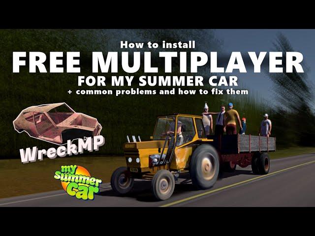 How to install Free MSC Multiplayer WreckMP 2024 + common mistakes