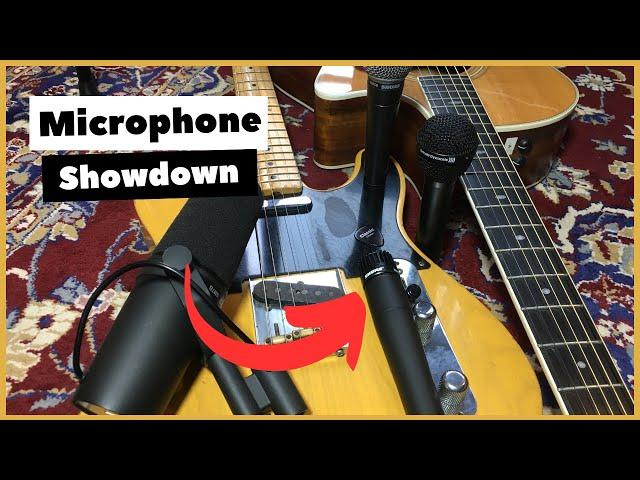 Ultimate Microphone Showdown | Shure SM57 vs SM7b vs SM58 vs M88   Recording Electric and Acoustic 