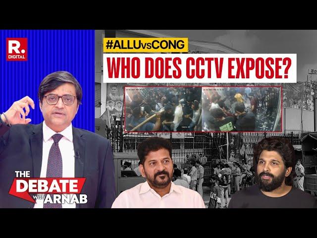 Allu Arjun A Political Target? Arnab Looks At CCTV Footage From The Stampede Night Frame-by-Frame