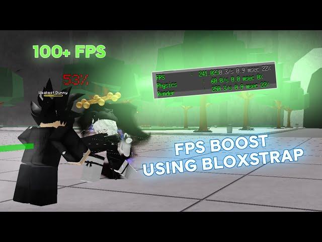 THE ONLY PROPER BLOXSTRAP TUTORIAL FOR HIGH FPS BOOST! 80+ FPS BOOST GUARANTEED!