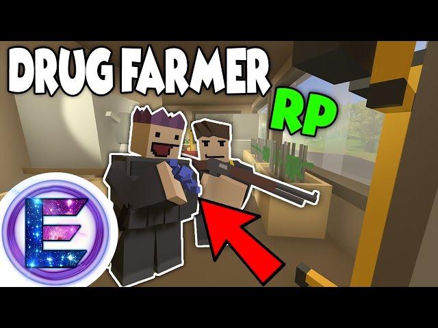 SWAT RAID !?! - DRUG FARMER RP - They will not take our Drugs ! - Unturned Roleplay