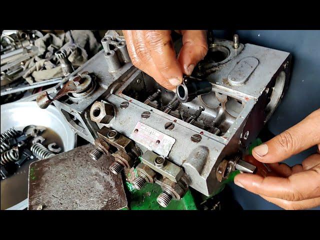 how to inline fuel pump work - inline diesel pump full repair, diesel pump work