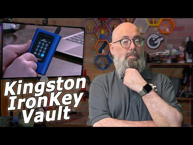 Kingston IronKey Vault Privacy 80 Protects Your Files