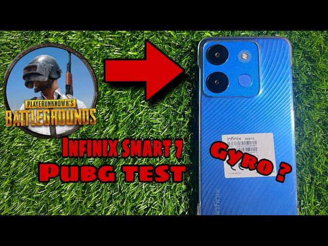 Infinix smart 7 Pubg test | Infinix Pubg test | gyro?