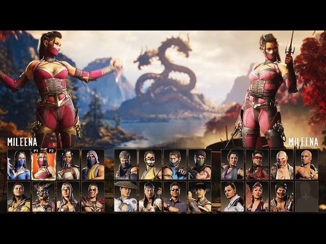 Mortal Kombat 1 - All Character Select Animations