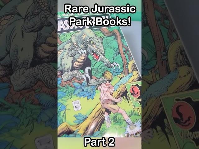 RARE Jurassic Park Books | Part 2