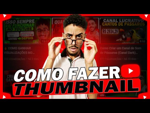  [2022] COMO FAZER THUMBNAIL PARA YOUTUBE (PROGRAMA IGUAL PHOTOSHOP E GRÁTIS) COMO FAZER THUMBNAIL