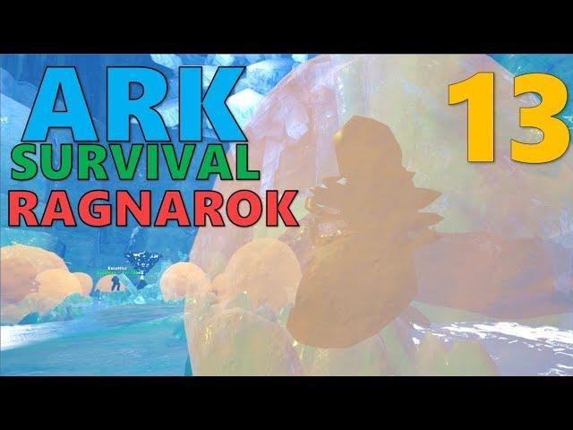 [13] EXPLORING THE ICEWORM QUEEN ARENA (ARK Survival Evolved Ragnarok)