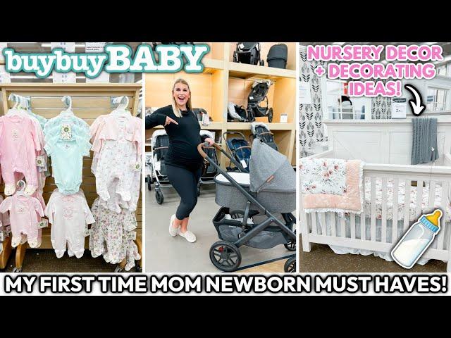 *ITS BABY TIME* Buy Buy Baby Shopping Spree  | Nursery Decor Ideas + First Time Mom MUST Haves!