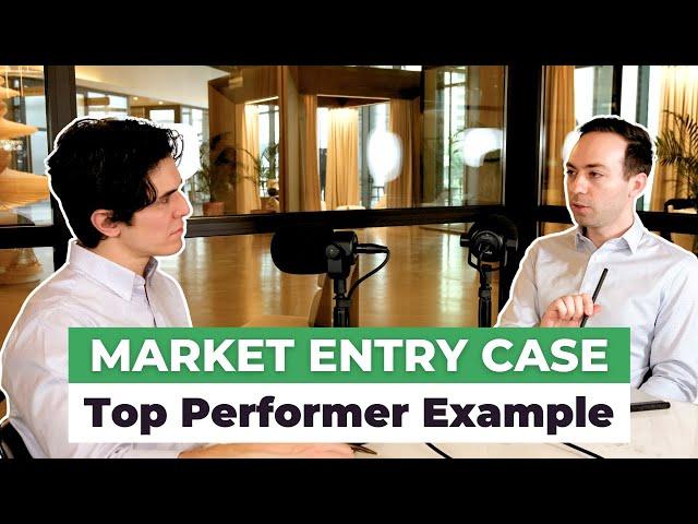 Consulting Case Interview: A Market Entry Case Study with BCG Consultants