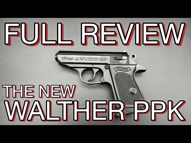 The New Walther PPK .380 Full Review.