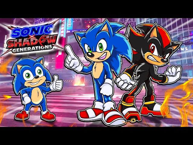 SONIC MOVIE 3 GENERATIONS!!