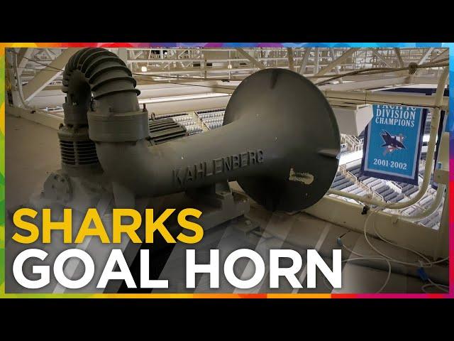 The Sharks Goal Horn Documentary (Kahlenberg Triton S-120)