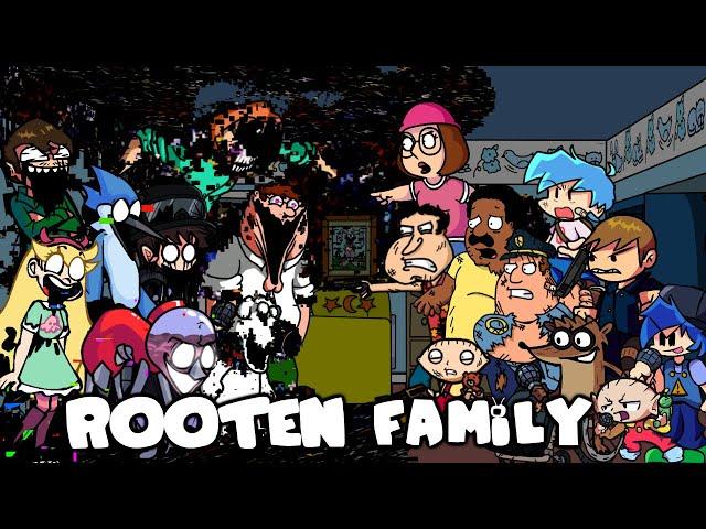 FNF Rooten Family But Every Turn A Different Cover Is Used