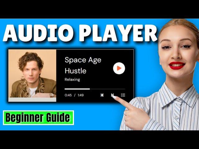 How to Add Audio player in wordpress (2024 ) Player mp3 wordpress