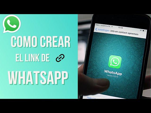 Cómo Crear y Copiar el LINK de WHATSAPP en tus Redes Sociales 2022  | LINK CORTO!