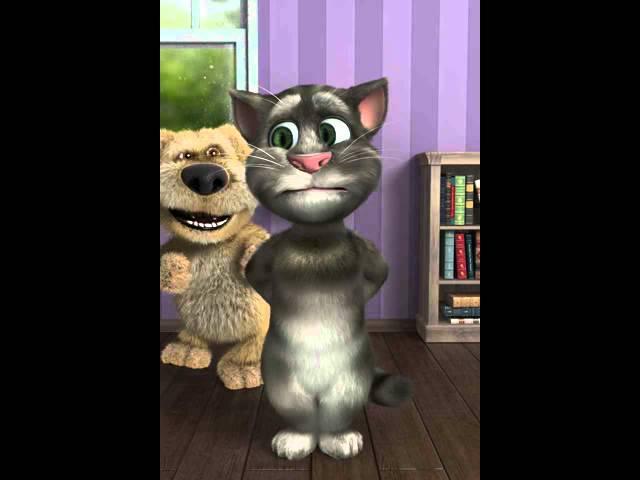 Talking Tom 2 talking Ben farts