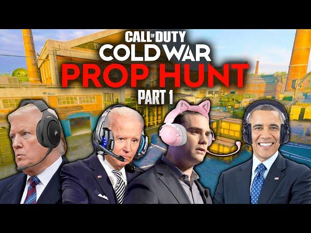 US Presidents Play Call of Duty Prop Hunt