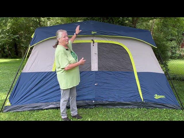 Unboxing.  8 person "Beyondhome instant tent".