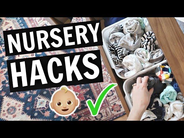 Nursery Hacks Every Mom Should Know (+ BONUS: Nursery Tour!)