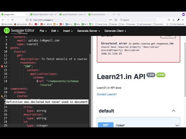 Openapi 3.0 / Swagger editor tutorial for beginners | Working demo | Simple explanation