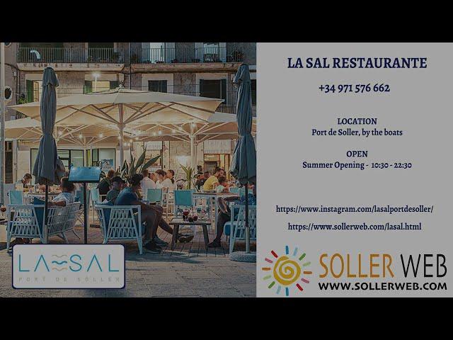 La Sal Restaurant - Port de Soller - A little combination of photos!