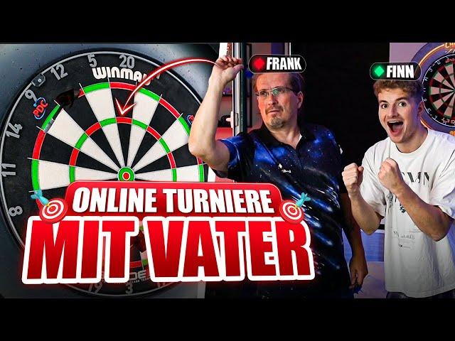 ONLINE DARTS TURNIERE mit meinem VATER!Duell gegen @splashbrudda!