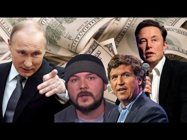 Russia Buying Elon Musk Twitter X Tim Pool Benny Johnson Tenet Media