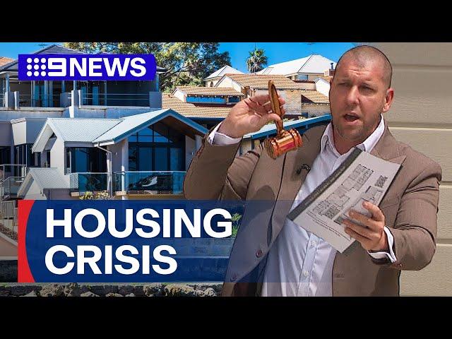 Fears interest rate cuts could push housing prices higher | 9 News Australia