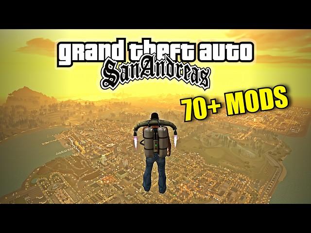 Reviving GTA San Andreas with MODS (70+ Mods)