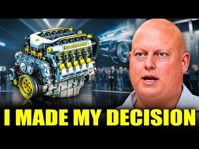 Koenigsegg CEO: "This New Engine Will WIPE THE FLOOR With All Electric Cars in 2025!"