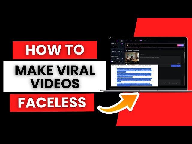 How To Make Viral Videos Using Ai Faceless Youtube 2024