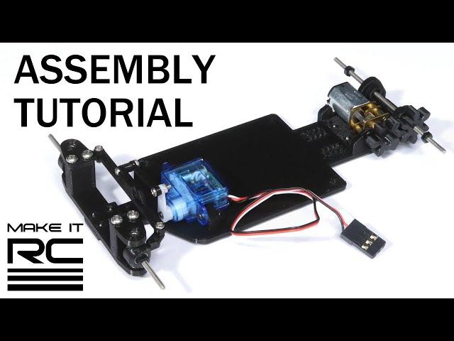 FP UC1 1/24 Scale 3D Printable RC Chassis Assembly Tutorial