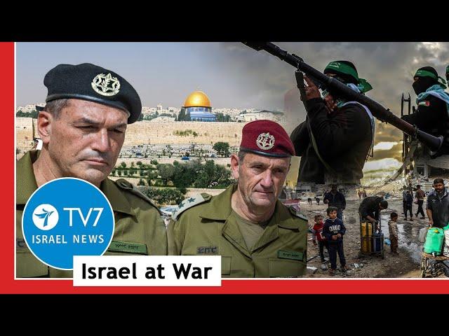 New IDF Chief pledges triumph over enemies; Israel rejects Arab plan for Gaza TV7 Israel News 05.03