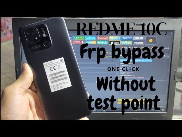 Xiaomi Redmi 10C​ - unlock frp bypass without test point unlock tool