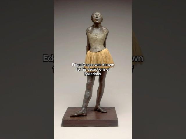 The sad story behind the ballerina paintings of Edgar Degas #history #art