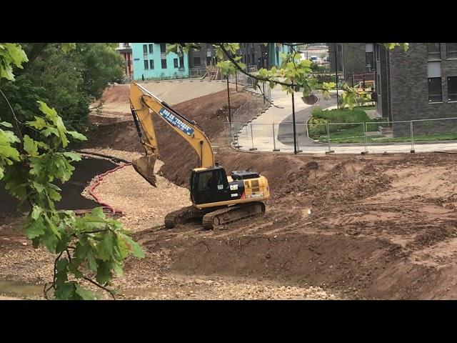 Устройство габионов ЖК «Скандинавия», СК «ГОРОДОК»