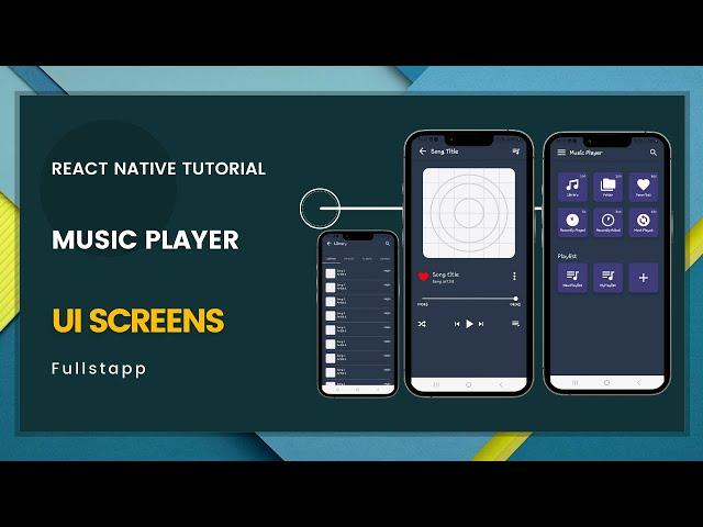 Master React Native By Building An Offline Music Player | Part 1