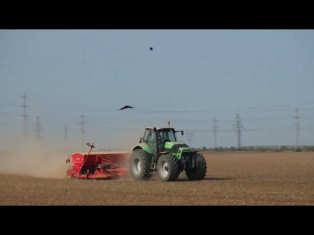 Deutz Fahr Agrotron | Vaderstad Rapid 400