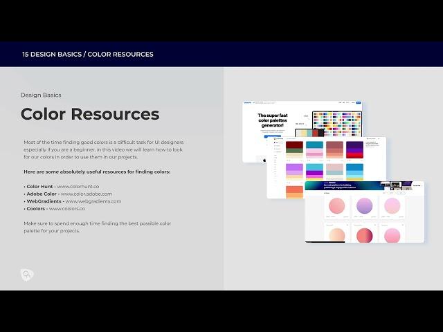 Design basics 15  Best Color Resources for UI/UX Design