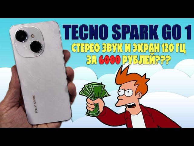 TECNO SPARK Go 1 true review | Stereo sound and 120 Hz for 80 dollars