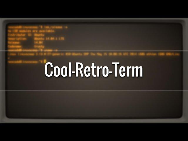 Install cool-retro-term in Ubuntu 14.04 LTS