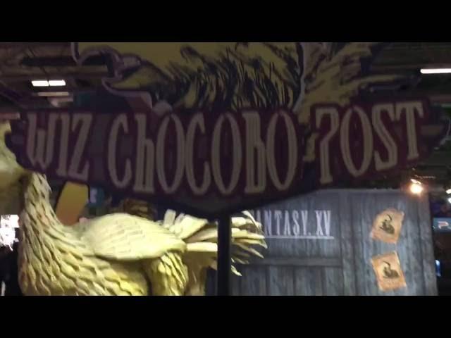 Wiz Chocobo Post on the Square Enix booth at the EGX 2016