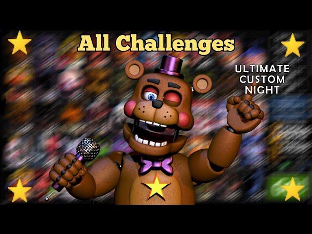 Ultimate Custom Night - All Challenges