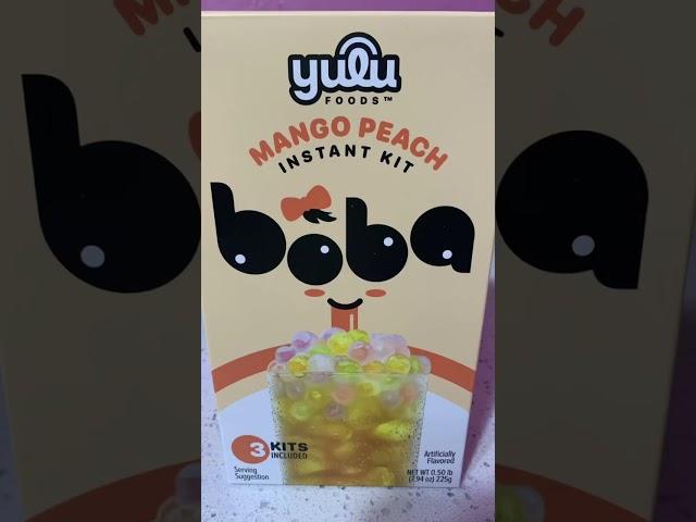 MANGO PEACH BOBA | #music #boba #tea #hiphop #rap #foodie #food #shortsfeed #facts