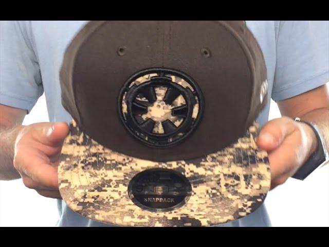 Star Wars 'ROGUE ONE EMPIRE SNAPBACK' Brown Hat by New Era